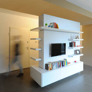 ​Seven wonderful dividers:  keep your entrance and living room separate