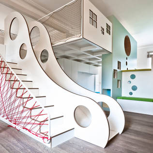 Evde çılgın kaydıraklar