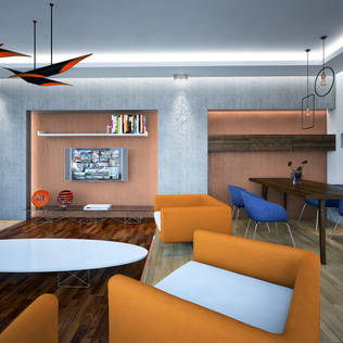 Somon rengi kullanarak yapabileceğiniz ev dekorasyonu fikirleri