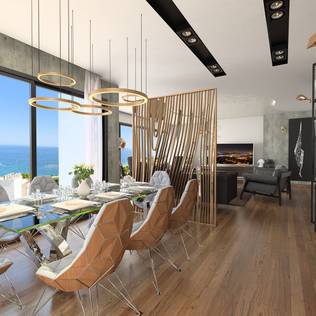 Yemek Odanızı ve Salonunuzu Birleştirmek İstediğinizde Kullanabileceğiniz 15 Orijinal Fikir