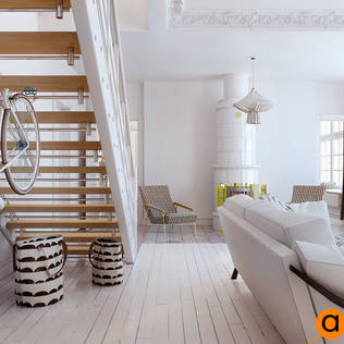 Daireye bisiklet yerleştirmek için 6 harika fikir!