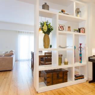 ​Seven wonderful dividers:  keep your entrance and living room separate