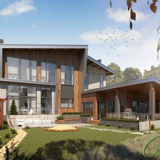 A dream home in the planning stage!