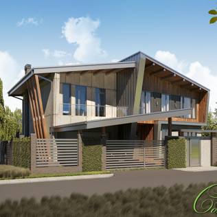 A dream home in the planning stage!