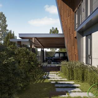 A dream home in the planning stage!