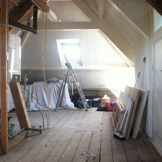 Messy chaos to magnificent attic space: a revamp worth mention
