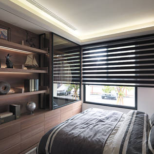 How to make your bedroom look twice as big, with no construction!