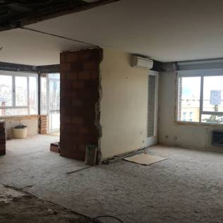 OBRAS: DEMOLICIÓN Arquide Estudio, reforma y rehabilitación en Madrid Salones modernos