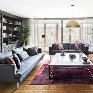 Modern dokunuşlarla hayal gibi yaşam alanları