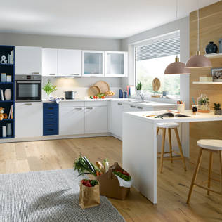 Bu Harika Zeminler Beyaz Mutfakları Büyüleyici Bir Şekilde Aydınlatıyor!