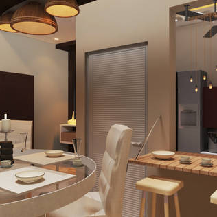 Sleek and Smart Interior Design Concepts for a Home in Tamilnadu