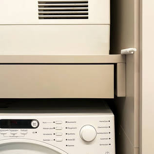 Çamaşır Makinesini Banyoda Saklamak İçin 6 Harika Fikir 