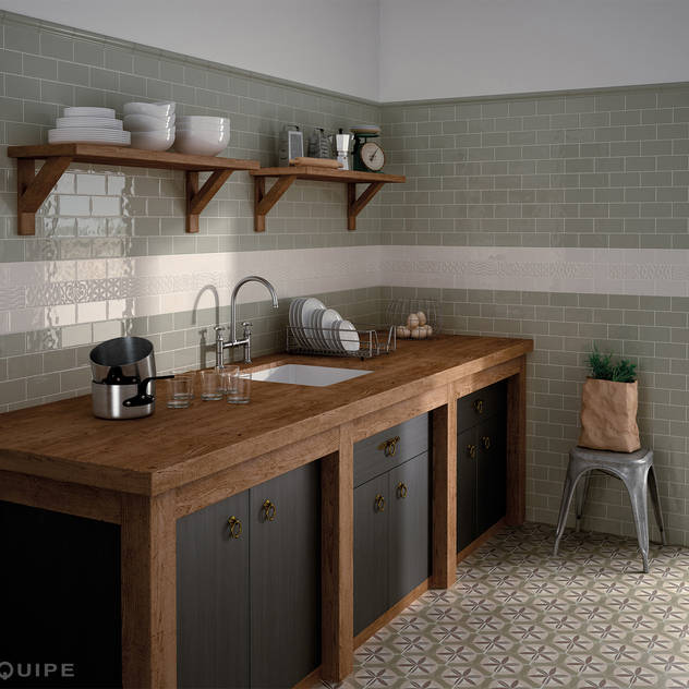 Kitchen by Equipe Ceramicas Kitchen by Equipe Ceramicas