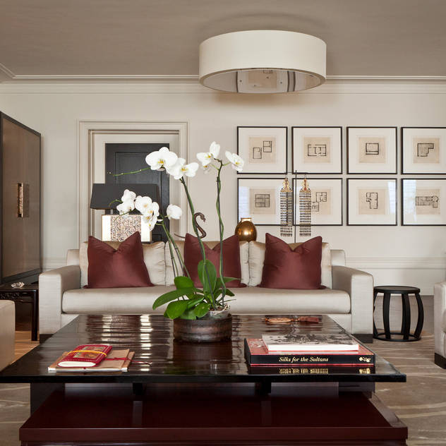 modern Living room by Rosangela Photography