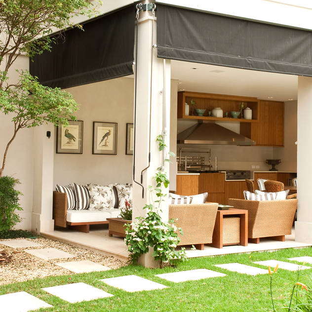 Rua Austria: Terraços por Prado Zogbi Tobar