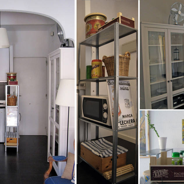cocina en Chamberí, Madrid: Cocinas de estilo ecléctico de CarlosSobrinoArquitecto