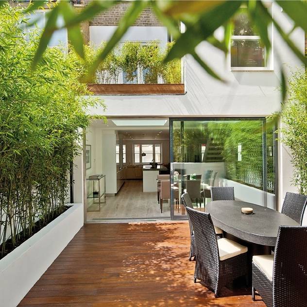 Chelsea Family House: modern Garden by Black and Milk | Interior Design | London