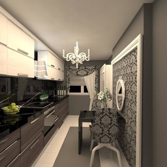 Cocinas minimalistas de erenyan mimarlık proje&tasarım Minimalista