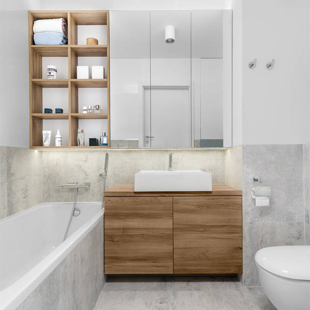 Bathroom by 081 architekci Bathroom by 081 architekci