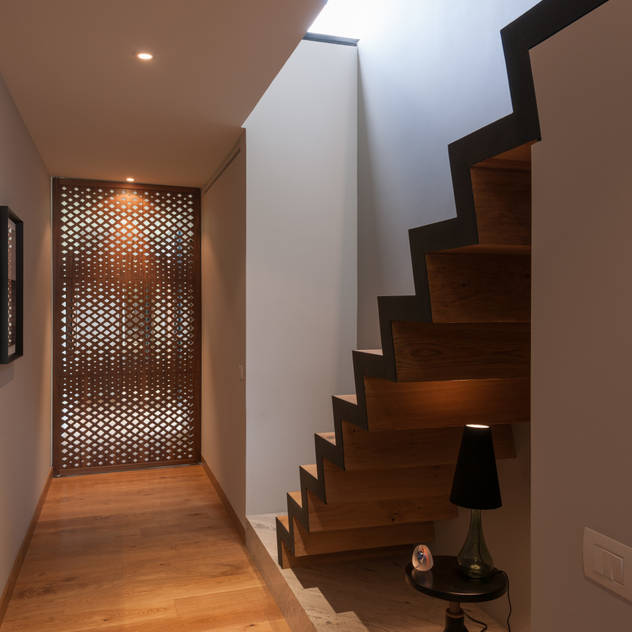 Faci Leboreiro Arquitectura Modern Corridor & Stairs