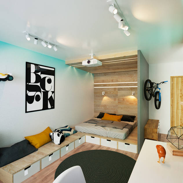  臥室 by IK-architects