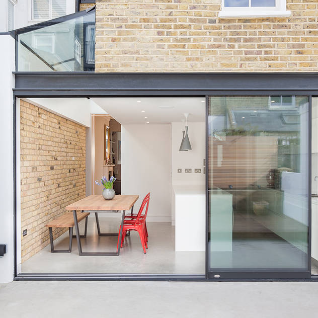 inside/outside TAS Architects Minimal style window and door