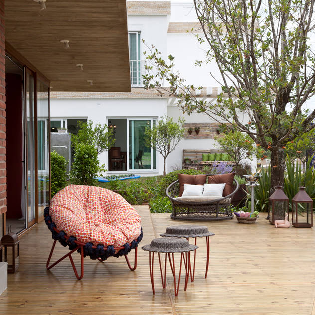 Casa Marítimo - Seferin Arquitetura: Terraços por Seferin Arquitetura