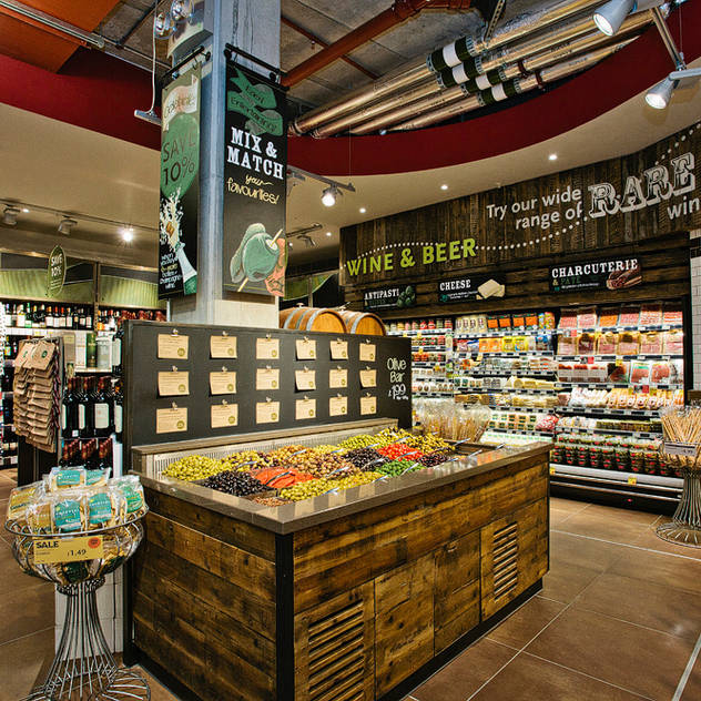 Whole Food Market Richmond Branch.:  Commercial Spaces by Garnett + Partners LLP, Eclectic   