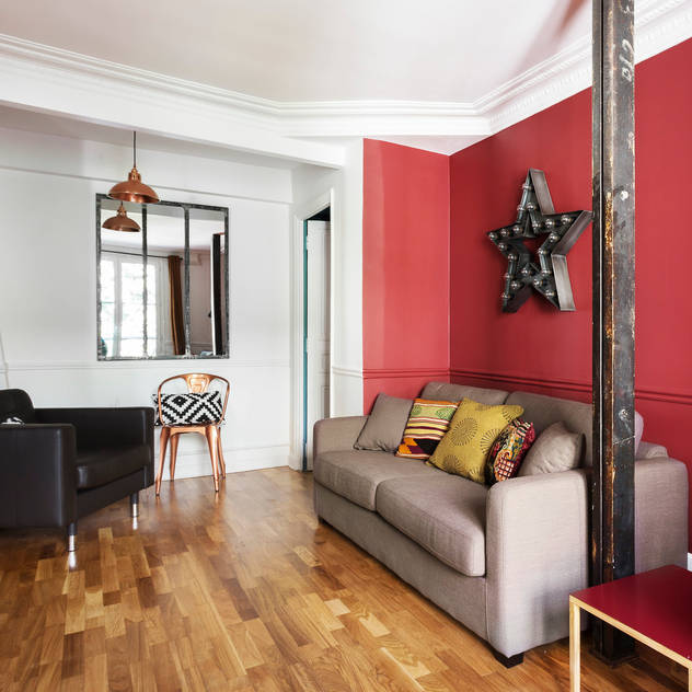 Family room by Espaces à Rêver Family room by Espaces à Rêver