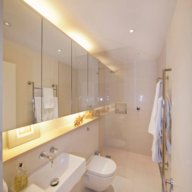 Basement Bathroom Gullaksen Architects Scandinavian style bathroom