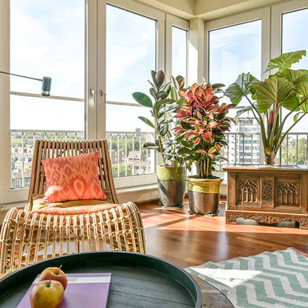 Salones de estilo tropical de Levenssfeer