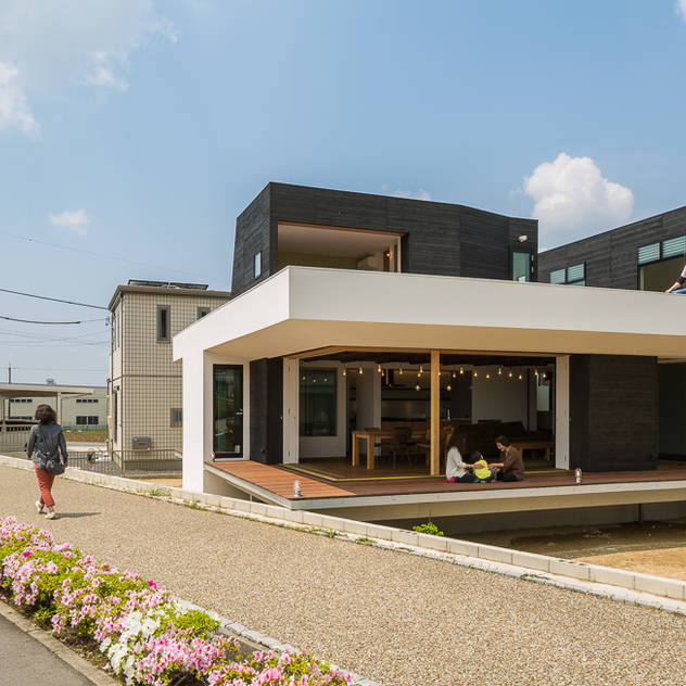 ふたつの芽: murase mitsuru atelierが手掛けた家です。