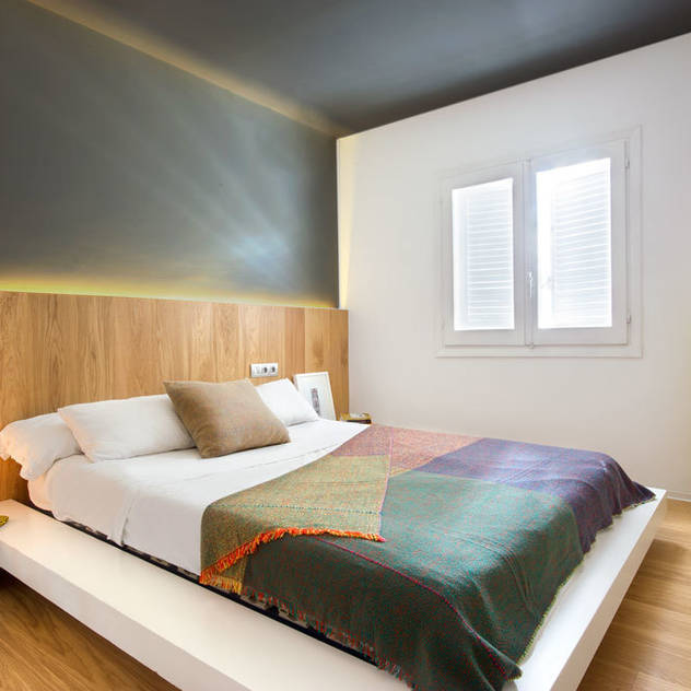 Phòng ngủ phong cách hiện đại bởi Egue y Seta Hiện đại