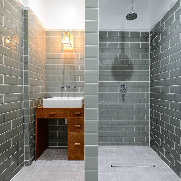Full renovation on Trinity Road, London Grand Design London Ltd Modern bathroom