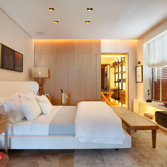 modern Bedroom by BC Arquitetos