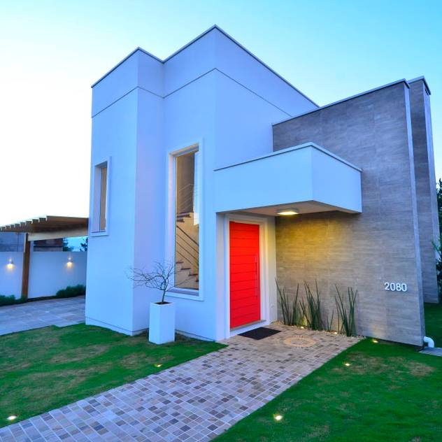 ELITE HOUSE: Casas modernas por ARQ Ana Lore Burliga Miranda