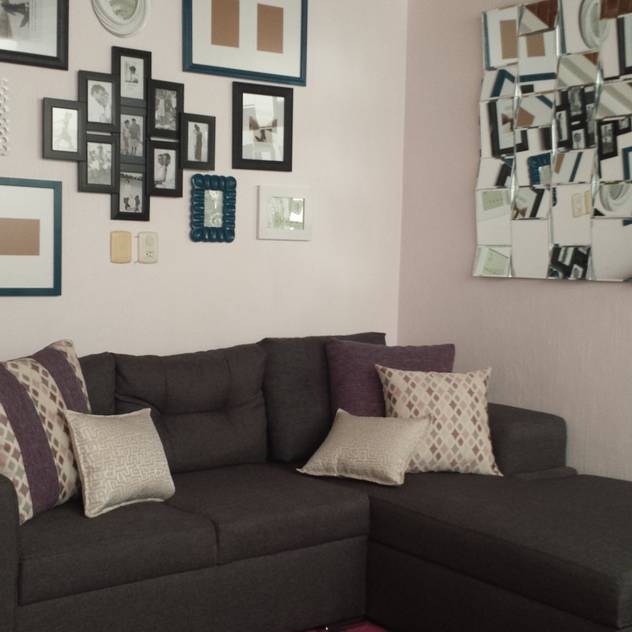 Salas de estar modernas por Paola Hernandez Studio Comfort Design