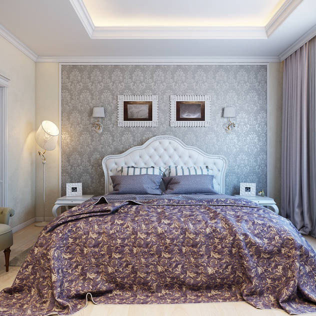 Details, design studio: klasik tarz tarz Yatak Odası