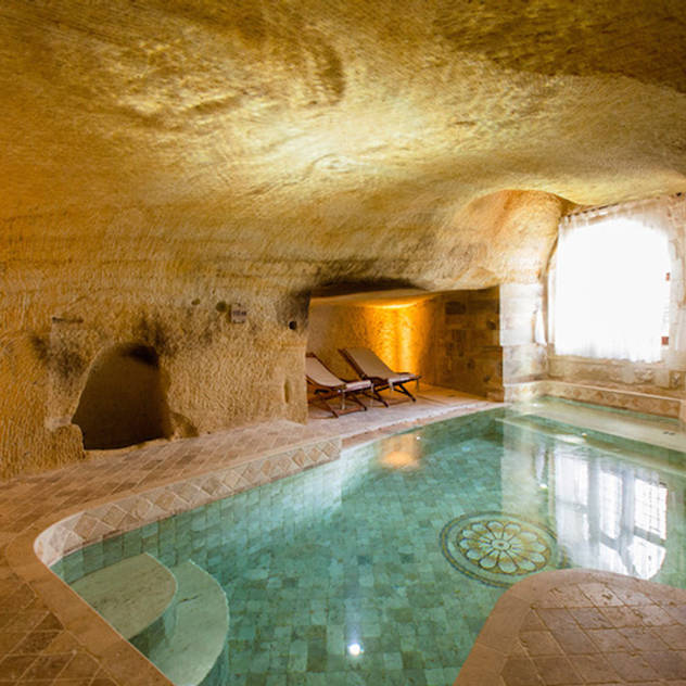 Muhittin Toker evi Öncesi ve Sonrası, Kayakapi Premium Caves - Cappadocia Kayakapi Premium Caves - Cappadocia Pool