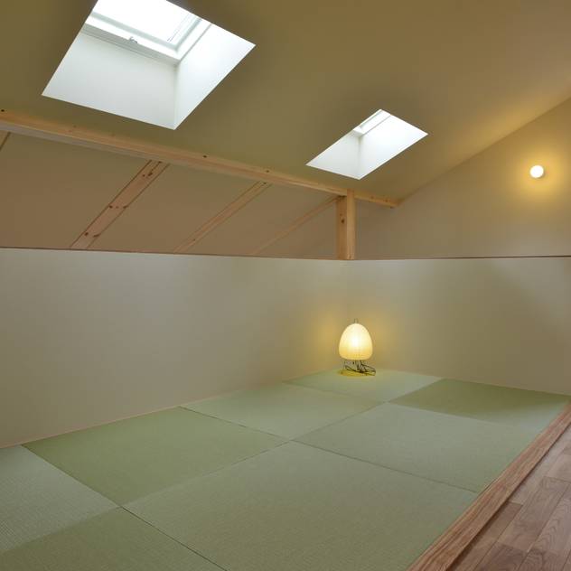 畳コーナー: バウムスタイルアーキテクト一級建築士事務所が手掛けた和室です。