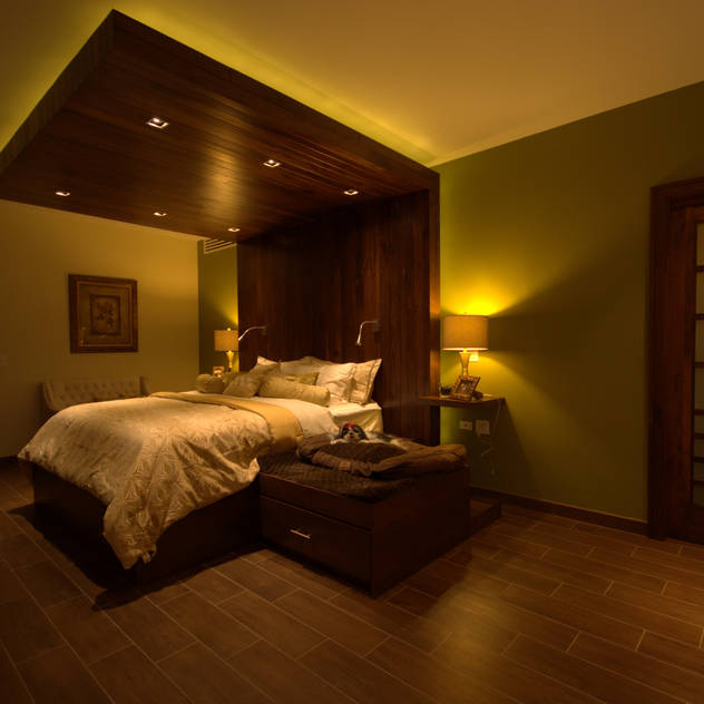 Lo Interior Eclectic style bedroom