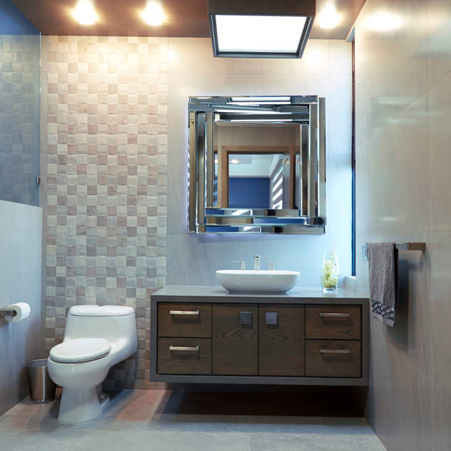 minimalistic Bathroom by arketipo-taller de arquitectura