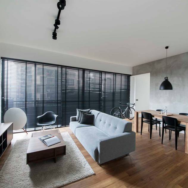 Phòng khách phong cách Bắc Âu bởi Eightytwo Pte Ltd Bắc Âu