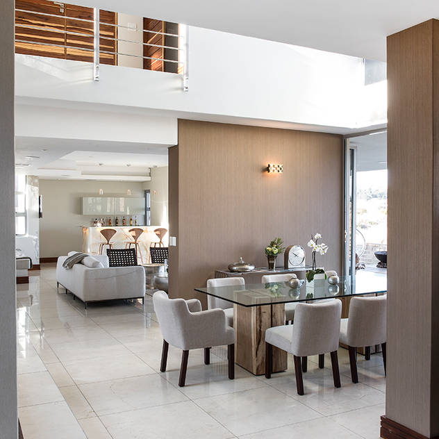 Residence Naidoo FRANCOIS MARAIS ARCHITECTS Modern dining room