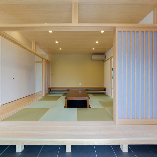 和室: 中村建築研究室 エヌラボ（n-lab）が手掛けた和室です。