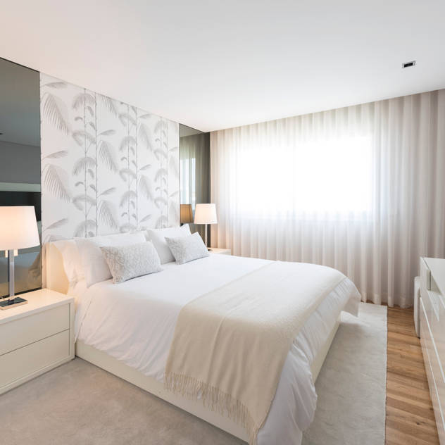 Dormitorios de estilo moderno por Filipa Cunha Interiores