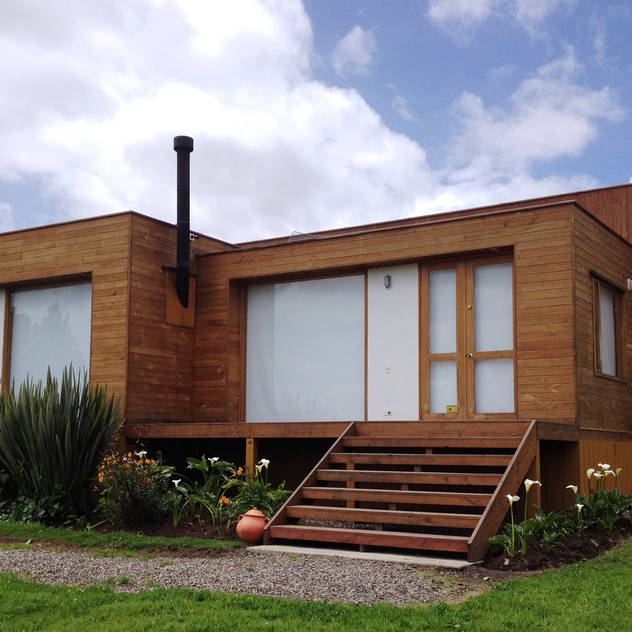 Taller de Ensamble SAS Casas de estilo moderno Madera Acabado en madera