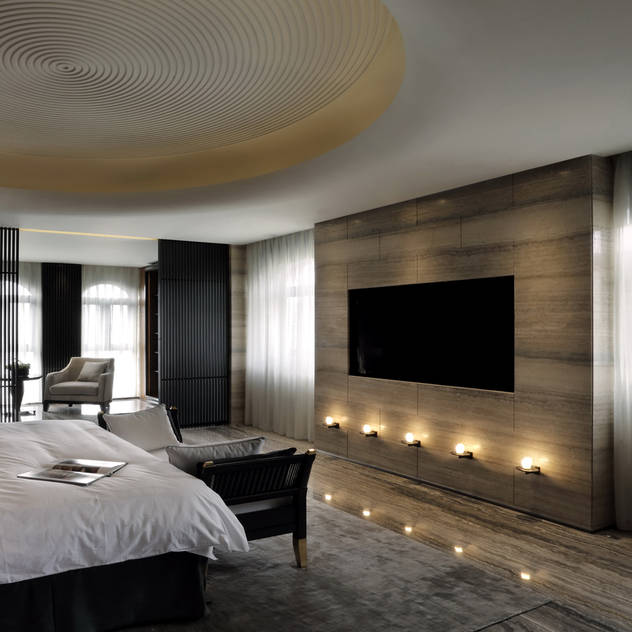  Kamar Tidur by 天坊室內計劃有限公司 TIEN FUN INTERIOR PLANNING CO., LTD.