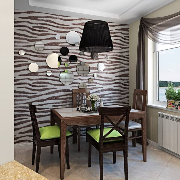 Cocinas eclécticas de ДизайнМастер Ecléctico