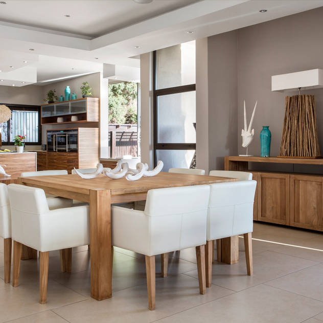 Wonderful in wood FRANCOIS MARAIS ARCHITECTS Modern dining room